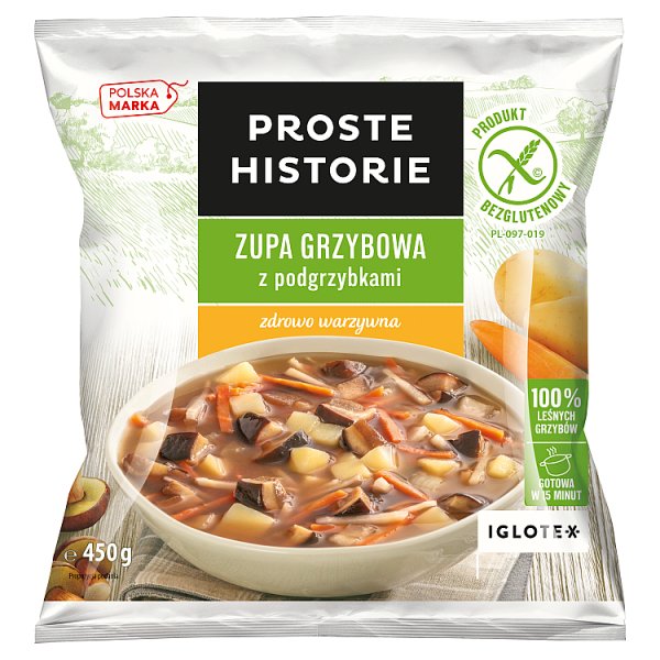 Proste Historie Zupa grzybowa z podgrzybkami 450 g