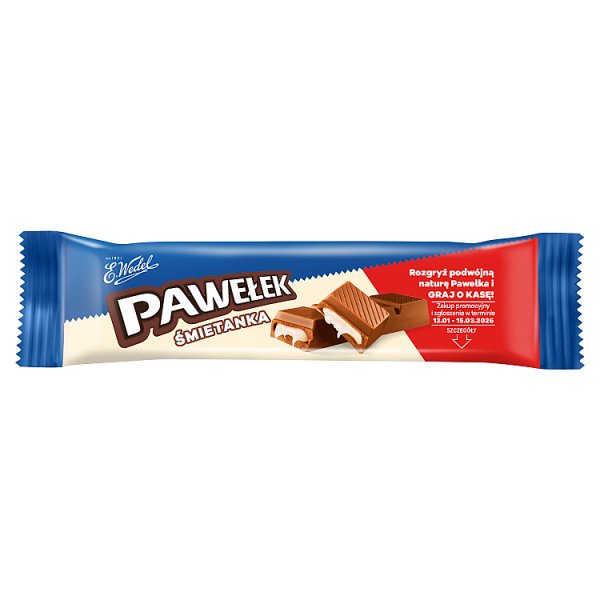 E. Wedel Pawełek Batonik śmietanka 45 g