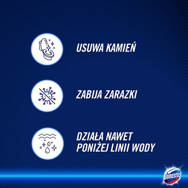 Domestos Zero Kamienia Lime Żel do toalet 750 ml