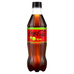 Napój gaz Coca-Cola zero lime doliczana jest kaucja 50 gr 
