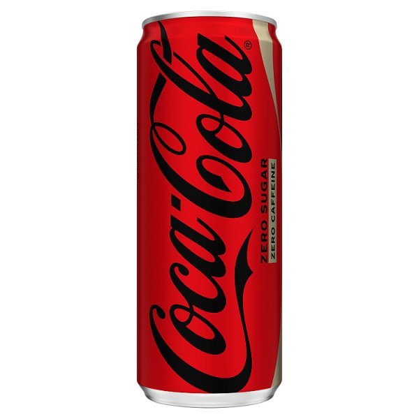 Napój gaz Coca-Cola zero cukru zero kofeiny doliczana jest kaucja 50gr 