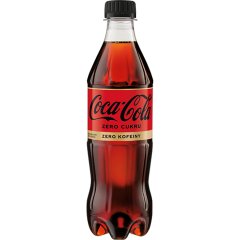 Napój gaz Coca-Cola zero cukru zero kofeiny doliczana jest kaucja 0,50 zł