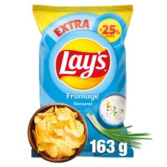 Lay's Chipsy ziemniaczane o smaku śmietankowego serka z ziołami 163 g