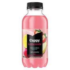 Lemoniada Cappy truskawka do ceny doliczana jest kaucja 0,50 zł 