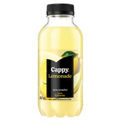 Lemoniada Cappy cytryna do ceny doliczana jest kaucja 0,50 zł 
