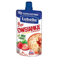Lubella Owsianka z bananami truskawkami 100 g
