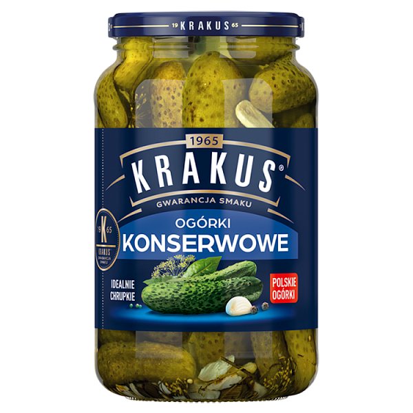 Krakus Ogórki konserwowe 920 g