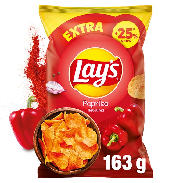 Lay's Chipsy ziemniaczane o smaku papryki 160 g