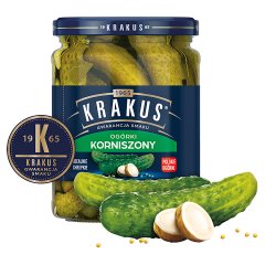 Krakus Ogórki korniszony 500 g