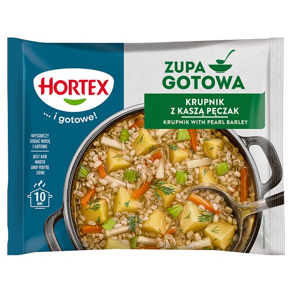 Hortex Zupa gotowa krupnik z kaszą pęczak 450 g