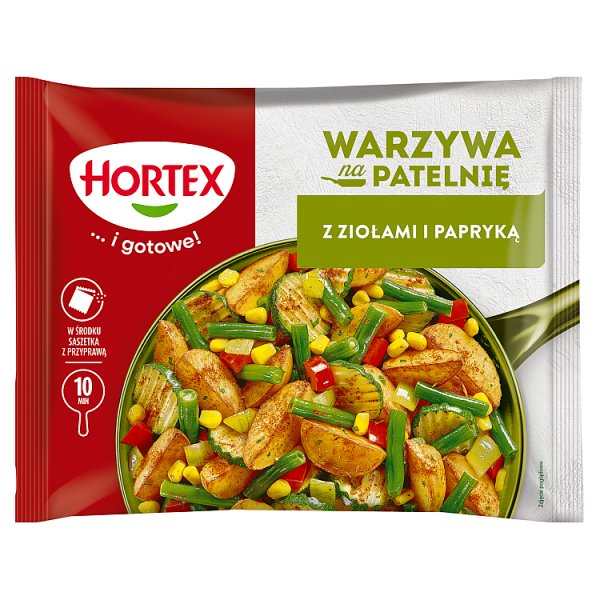 Hortex Warzywa na patelnię z ziołami i papryką 450 g