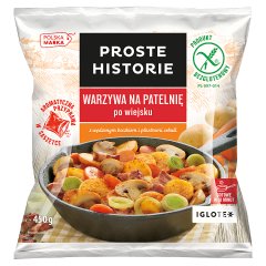 Proste Historie Warzywa na patelnię po wiejsku 450 g