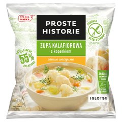 Proste Historie Zupa kalafiorowa z koperkiem 450 g