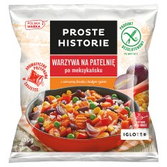 Proste Historie Warzywa na patelnię po meksykańsku 450 g