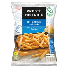 Proste Historie Frytki proste do piekarnika 750 g