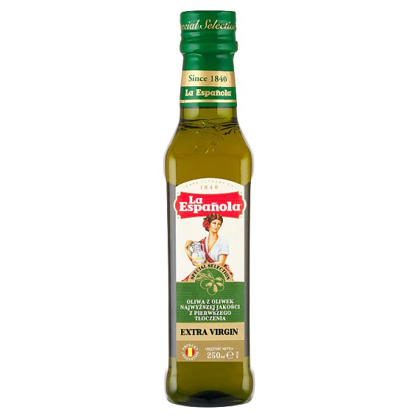 La Española Oliwa z oliwek najwyższej jakości z pierwszego tłoczenia 250 ml
