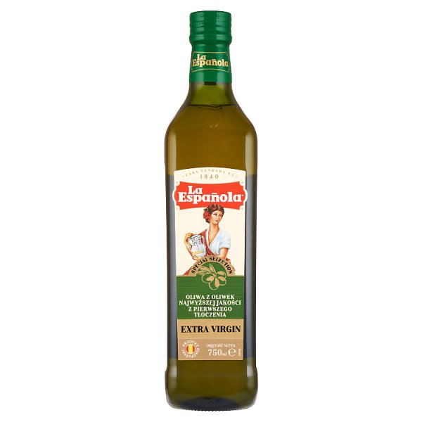 La Española Oliwa z oliwek najwyższej jakości z pierwszego tłoczenia 750 ml