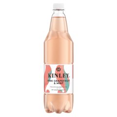 Napój gaz Kinley Pink grapefruit & mint doliczana jest kaucja 0,50 zł