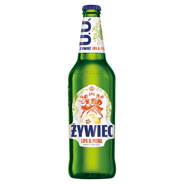 Żywiec Bezalkoholowy napój piwny lipa &amp; pigwa kwiaty polskie 500 ml