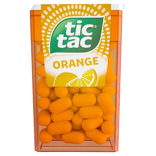 Tic Tac Drażetki o smaku pomarańczowym 54 g