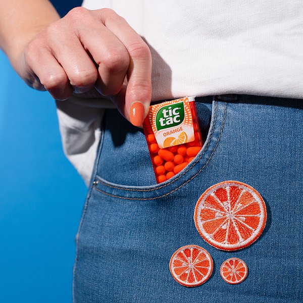 Tic Tac Drażetki o smaku pomarańczowym 54 g