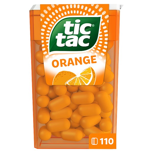 Tic Tac Drażetki o smaku pomarańczowym 54 g