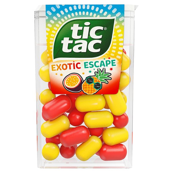 Tic Tac Drażetki o smaku ananasa i marakui 18 g