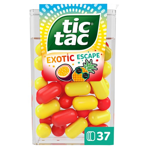 Tic Tac Drażetki o smaku ananasa i marakui 18 g