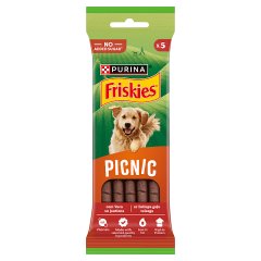 Friskies Picnic Uzupełniająca karma dla dorosłych psów z wołowiną 42 g (5 sztuk)