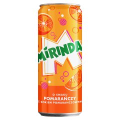Napój gazowany Mirinda pomarańczowa doliczana jest kaucja 0,50 zł