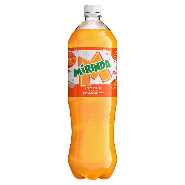 Napój gaz Mirinda orange zero doliczana jest kaucja 0,50 zł