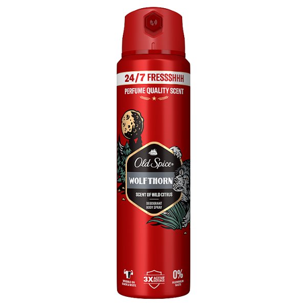 Old Spice Wolfthorn Dezodorant w sprayu dla mężczyzn 150ml