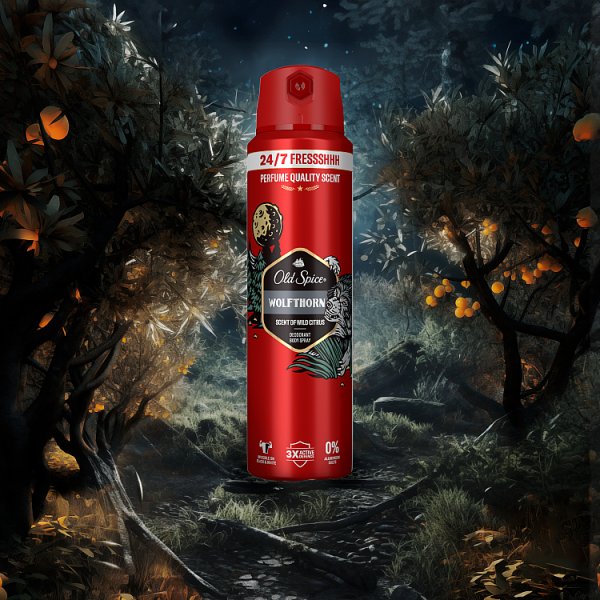 Old Spice Wolfthorn Dezodorant w sprayu dla mężczyzn 150ml