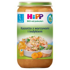 HiPP BIO Junior Kaszotto z warzywami i indykiem po 1. roku 250 g