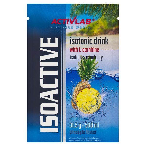 Activlab Isoactive Koncentrat napoju izotonicznego o smaku ananasowym 31,5 g