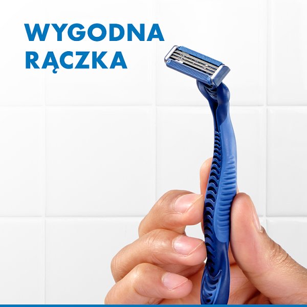 Gillette Blue3 Plus Comfort, maszynki jednorazowe dla mężczyzn, 3 sztuk