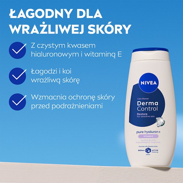 Nivea Derma Control Restore Żel pod prysznic 250ml