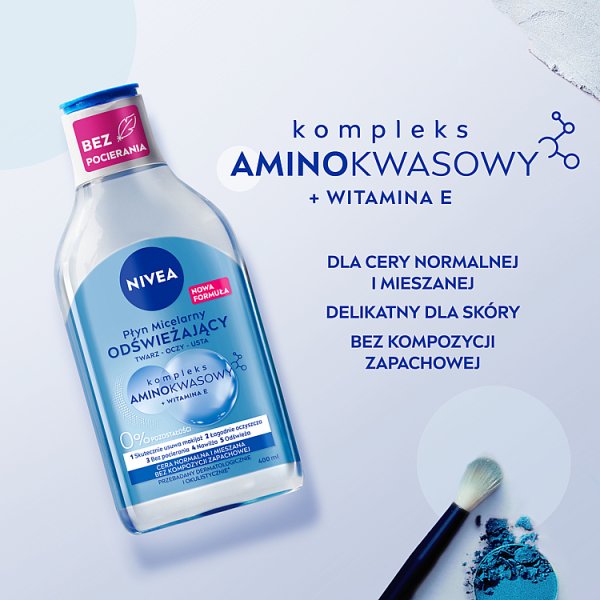 Nivea Płyn Micelarny Odświeżający cera normalna i mieszana