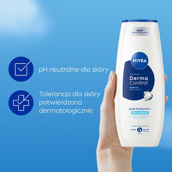 Nivea Derma Control Defend Żel pod prysznic 500ml