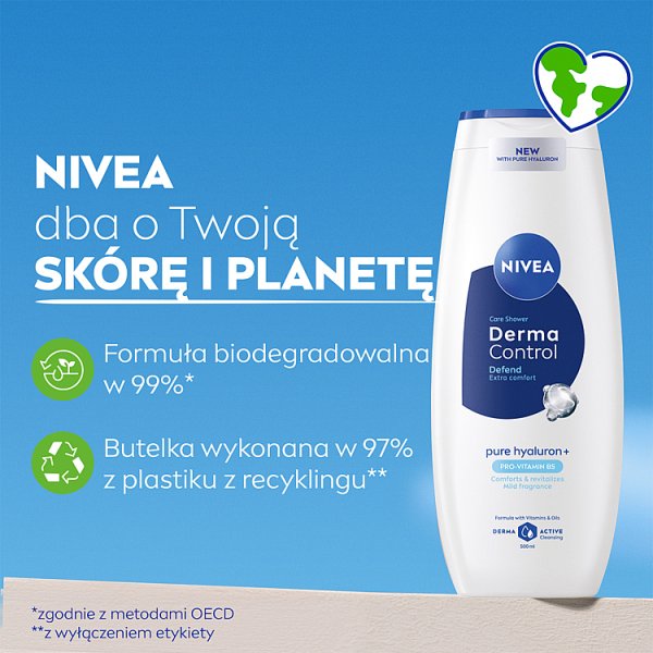 Nivea Derma Control Defend Żel pod prysznic 500ml
