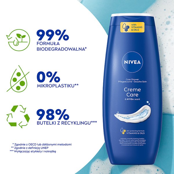 Nivea Creme Care Kremowy żel pod prysznic 500 ml