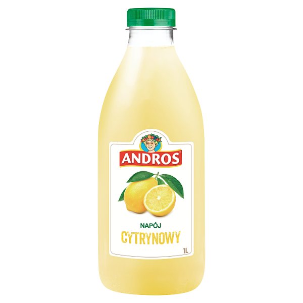 Napój ngaz Andros cytryna + 0,50 zł kaucji 