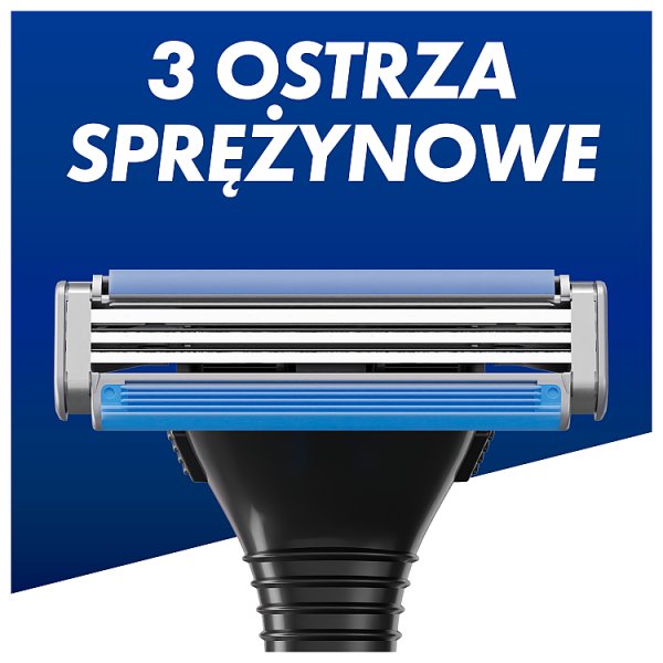 Gillette Sensor3 Maszynka do golenia Rączka maszynki + 3 ostrza