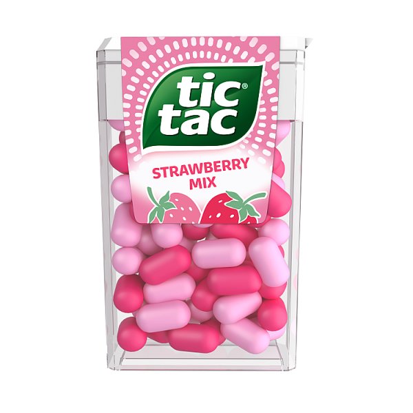 Tic Tac Drażetki o smaku truskawki 54 g