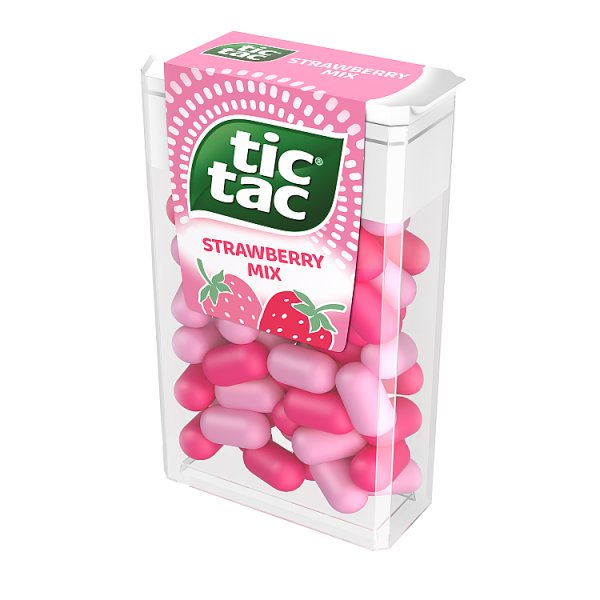 Tic Tac Drażetki o smaku truskawki 54 g