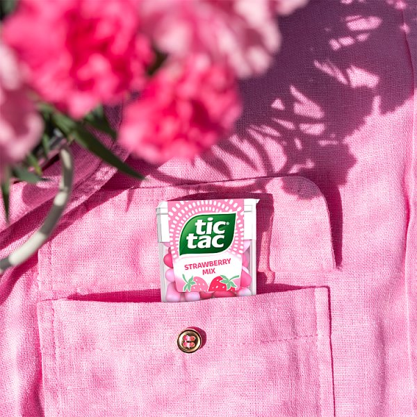 Tic Tac Drażetki o smaku truskawki 54 g