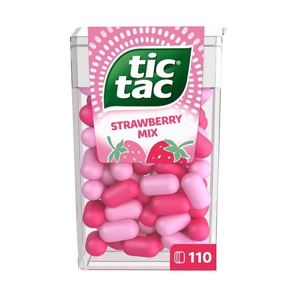 Tic Tac Drażetki o smaku truskawki 54 g