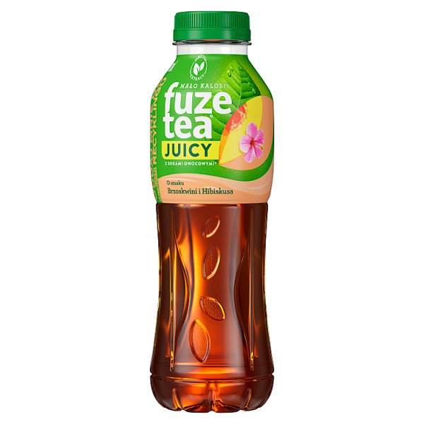 Napój ngaz Fuze Tea juicy peach hibiscus doliczana jest kaucja 0,50 zł