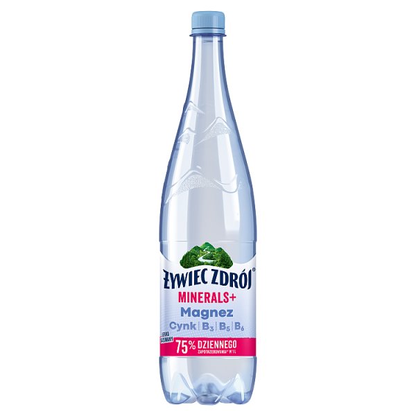 Napój gaz Żywiec Zdrój minerals+ doliczana jest kaucja 0,50 zł 