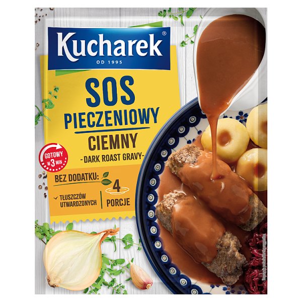 Kucharek Sos pieczeniowy ciemny 28 g